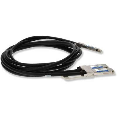 AddOn Arista/Mellanox Comp DAC 2.5M TAA CU QSFP-DD 400G/2XQSFP56 200G