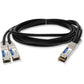 AddOn Arista/Mellanox Comp DAC 2.5M TAA CU QSFP-DD 400G/2XQSFP56 200G