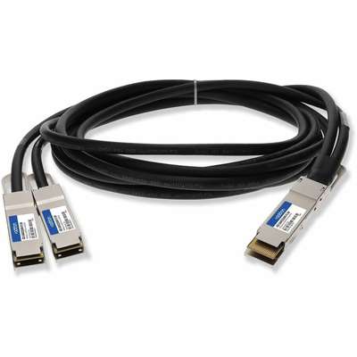 AddOn Arista/Mellanox Comp DAC 2.5M TAA CU QSFP-DD 400G/2XQSFP56 200G