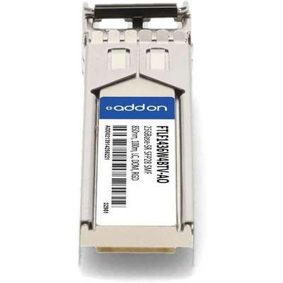 AddOn Finisar FTLF1436W4BTV Comp XCVR TAA 25G-SR LC 100M -40-85C SFP28