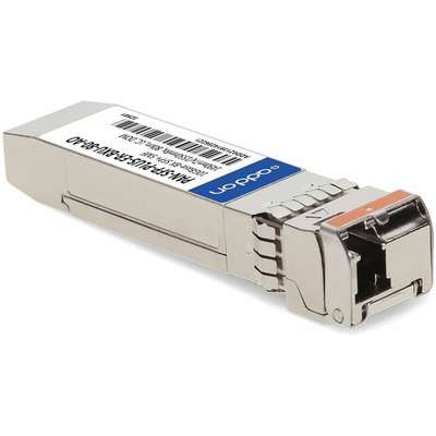 AddOn Pan-SFP-Plus-Er-Bxu-80 Comp LC TAA BX 1490TX/1550NMRX 80KM 0 - 70C