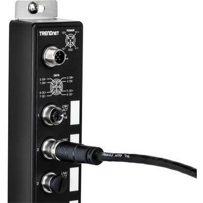 TRENDnet M12 to RJ 45 Ind Ethernet Cable