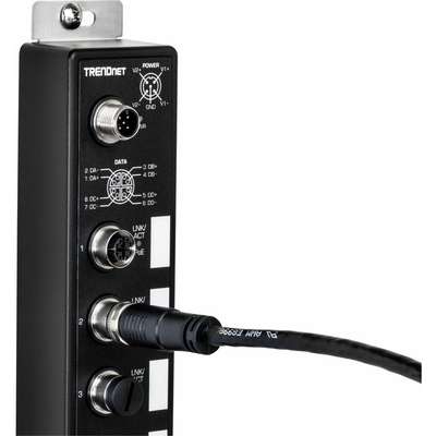 TRENDnet M12 to RJ 45 Ind Ethernet Cable