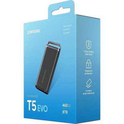Samsung T5 EVO 8TB External SSD