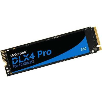 VisionTek 4TB M.2 2280 NVMe DLX4 PCIE GEN4 X4 Opal 2.0 SSD SED