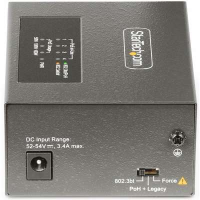 StarTech.com 4-Port PoE+/PoE++ Injector - Multi-Gigabit 5/2.5G Ethernet