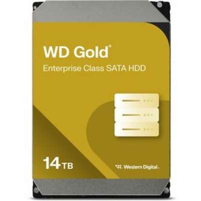 Western Digital 14TB WD Gold 7200 RPM Class 3.5-inch 512 MB SATA 6 GB/S