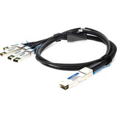 AddOn Arista/Mellanox Comp TAA 100G-CU QSFP28/4XSFP28 DAC 1.5M