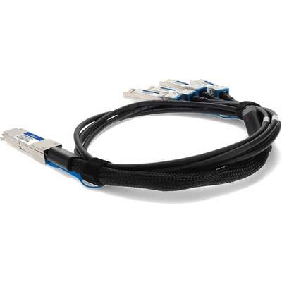 AddOn Arista/Mellanox Comp TAA 100G-CU QSFP28/4XSFP28 DAC 1.5M