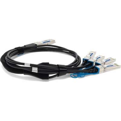 AddOn Arista/Mellanox Comp TAA 100G-CU QSFP28/4XSFP28 DAC 1.5M