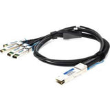 AddOn Arista/Mellanox Comp TAA 100G-CU QSFP28/4XSFP28 DAC 1.5M