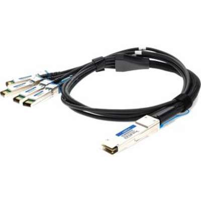 AddOn Arista/Mellanox Comp TAA 100G-CU QSFP28/4XSFP28 DAC 2.5M