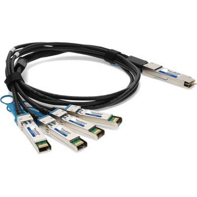 AddOn Arista/Mellanox Comp TAA 100G-CU QSFP28/4XSFP28 DAC 2M