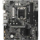 MSI PRO H610M-G Desktop Motherboard, Intel H610 Chipset, Socket LGA-1700, Micro ATX