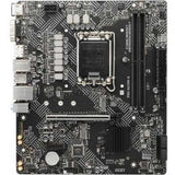 MSI PRO H610M-G Desktop Motherboard, Intel H610 Chipset, Socket LGA-1700, Micro ATX