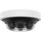 Hanwha Techwin America 4MP x 4 AI IR Mini Multi- Directional Camera
