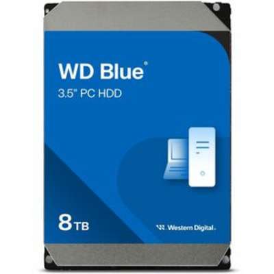 Western Digital WD Blue WD80EAAZ 8TB WD Blue 3.5 SATA 5640RPM 256MB CMR