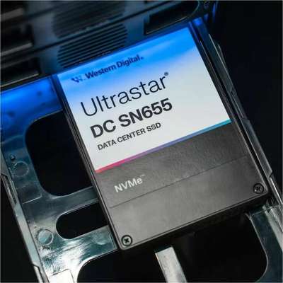 HGST Coffee Bay UltraStar DC SN655 BICS5 TLC NVMe U.3 SFF-15MM Ri-1 Op