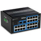 TRENDnet 26-Port Hardened Industrial Gigabit DIN-Rail Switch