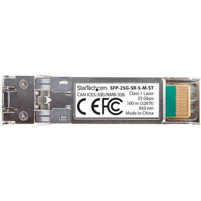 StarTech.com MSA Compliant SFP25GSRS 25G SFP28 850NM 100M DDM LC