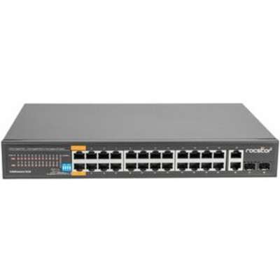 Rocstor Solidconnect SC28 28-Port Unmanaged Ethernet Switch - TAA