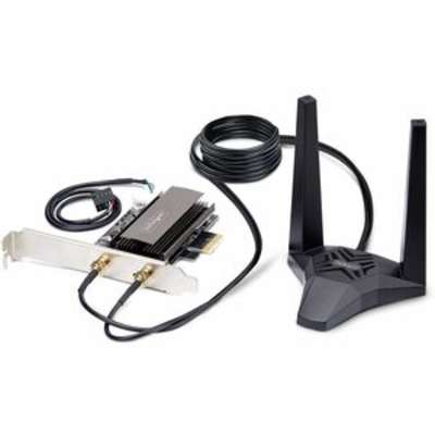 StarTech.com WiFi 6E PCIE Network Card Tri-Band Wireless Ethernet Adapter