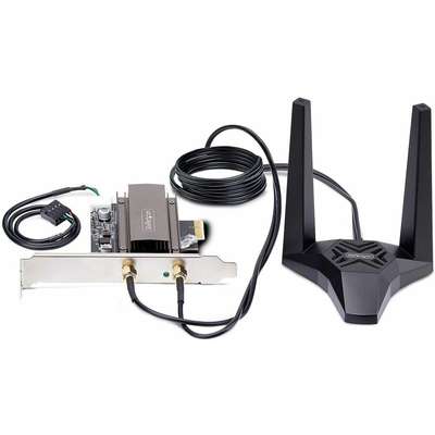 StarTech.com WiFi 6E PCIE Network Card Tri-Band Wireless Ethernet Adapter