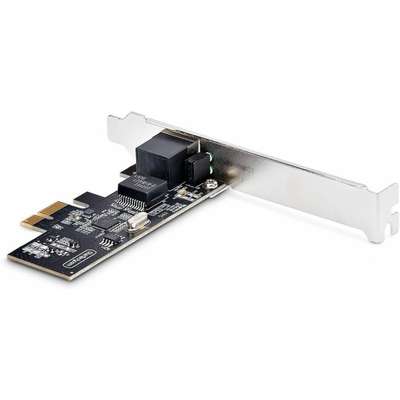 StarTech.com 1-Port 2.5GBPS Nbase-T PCIE Network Card, Intel I225-V, Single-Port Computer Network