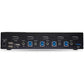 StarTech.com 4-Port Displayport KVM Switch - 8K 60HZ Hotkeys TAA Compliant