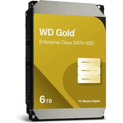 Western Digital WD Gold Enterprise Class SATA Hard Disk Drive Internal Storage 6TB1