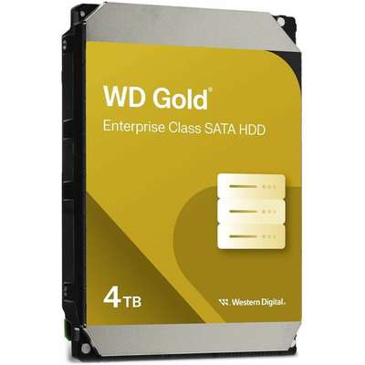 Western Digital WD Gold Enterprise Class SATA Hard Disk Drive Internal Storage 4TB1