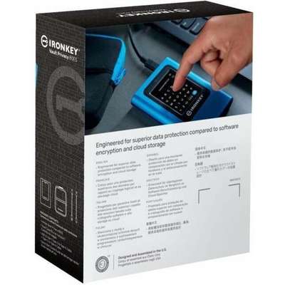 Kingston Technology 7680GB Ironkey Vault Privacy 80 XTS-AES 256-Bit Encrypted External SSD