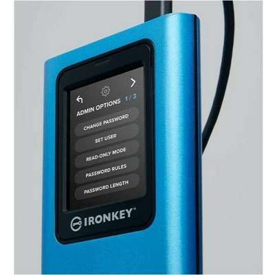 Kingston Technology 7680GB Ironkey Vault Privacy 80 XTS-AES 256-Bit Encrypted External SSD