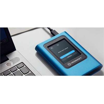 Kingston Technology 7680GB Ironkey Vault Privacy 80 XTS-AES 256-Bit Encrypted External SSD