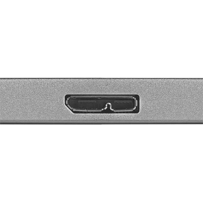 Verbatim 1TB Alu Hard Drive Slim Portable - Silver