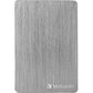 Verbatim 1TB Alu Hard Drive Slim Portable - Silver