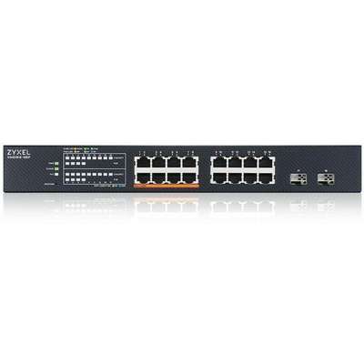 Zyxel XMG1915-18EP-16-Port 2.5 Gbe PoE++ (180W) + 2 SFP+ L2 Smart Managed Switch with Nebula