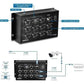 TRENDnet 10-Port Industrial EN 50155 M12 Gigabit PoE+ Railway Switch