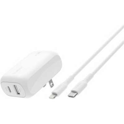 Belkin USBC Charger 1M PVC C LTG White