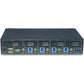 StarTech.com 4-Port DP KVM Switch - 4K 60HZ Displayport TAA Compliant