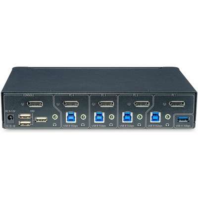 StarTech.com 4-Port DP KVM Switch - 4K 60HZ Displayport TAA Compliant