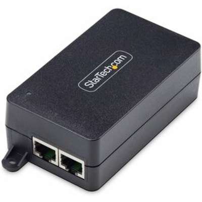 StarTech.com 1-Port PoE/PoE+ Injector 30W - 10M/100M/1G/2.5G Ethernet