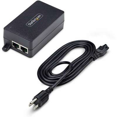 StarTech.com 1-Port PoE/PoE+ Injector 30W - 10M/100M/1G/2.5G Ethernet