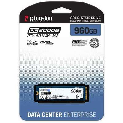 Kingston Technology 960G DC2000B PCIE 4.0 M.2 2280 Enterprise SSD