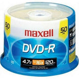 Maxell 50-pack DVD-R 16X 4.7GB