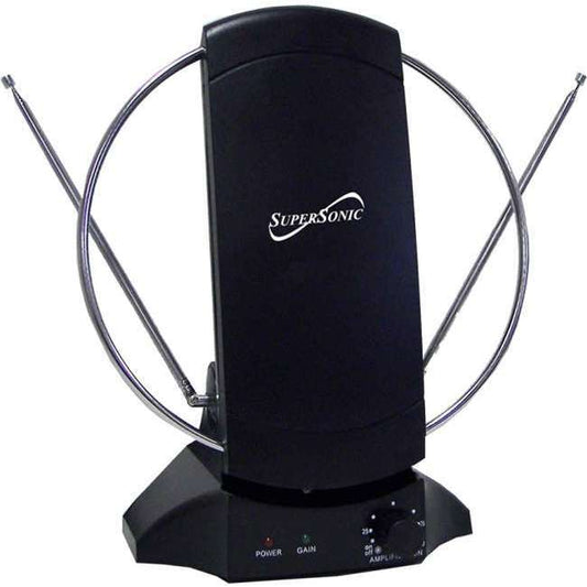 SuperSonic SC-605 HDTV Digital Amplified Indoor Antenna