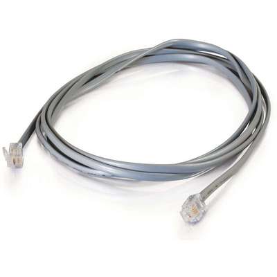 C2G 14ft RJ11 Modular Telephone Cable