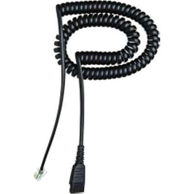 Jabra GN 8000 Headset Coil Cord With GN QD