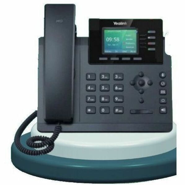 Yealink SIP-T34W IP Phone - Corded - Corded/Cordless - Wi-Fi, Bluetooth - Wall Mountable - Classic Gray SIP-T34W