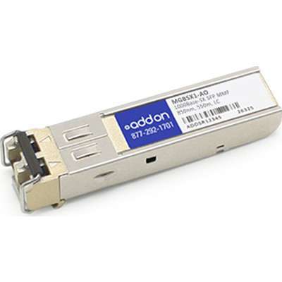 AddOn 1000BSX SFP MMF F/Cisco 850NM 550M LC 100% Compatible